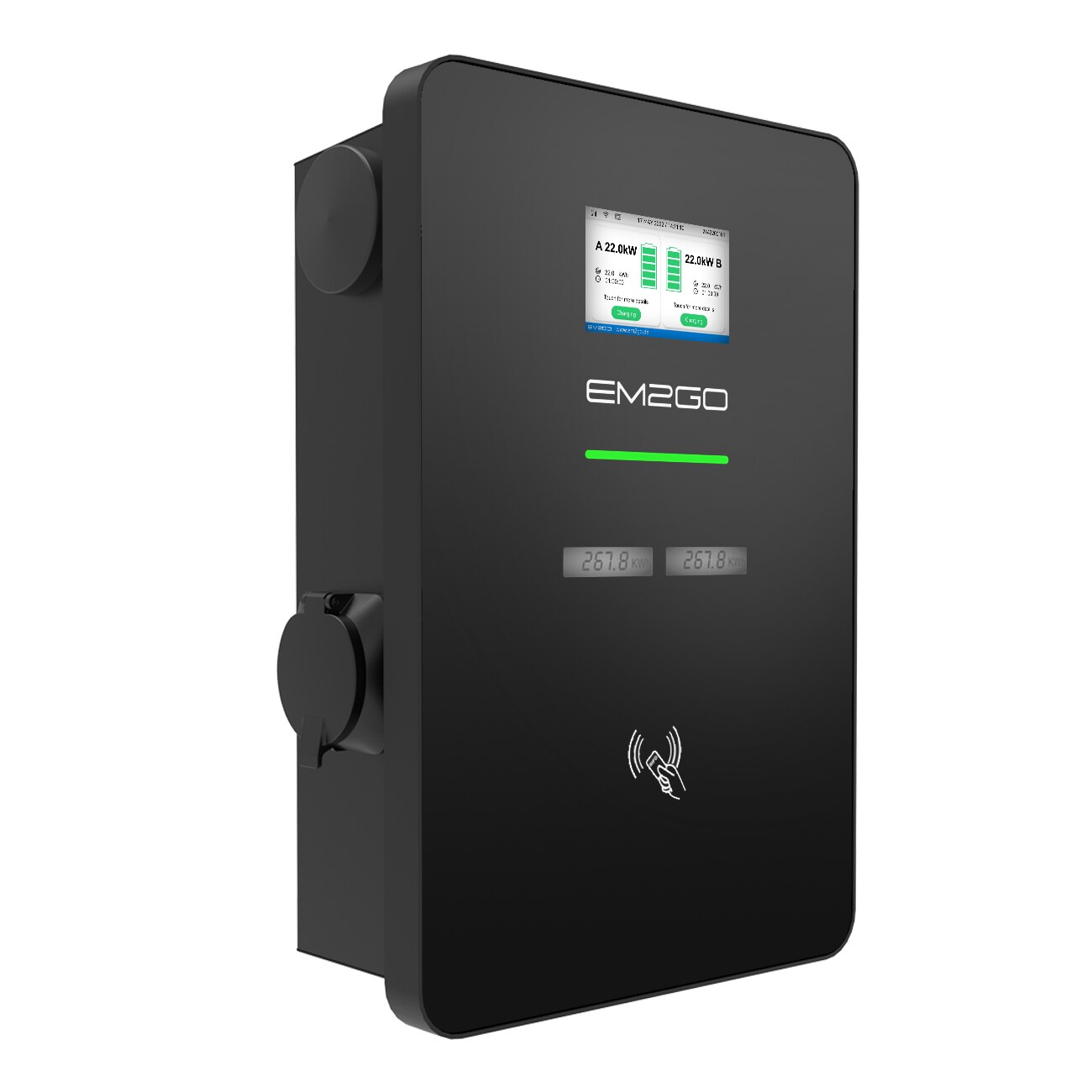 Wallbox Duo Power 44kW mit Energiezähler (MID)
