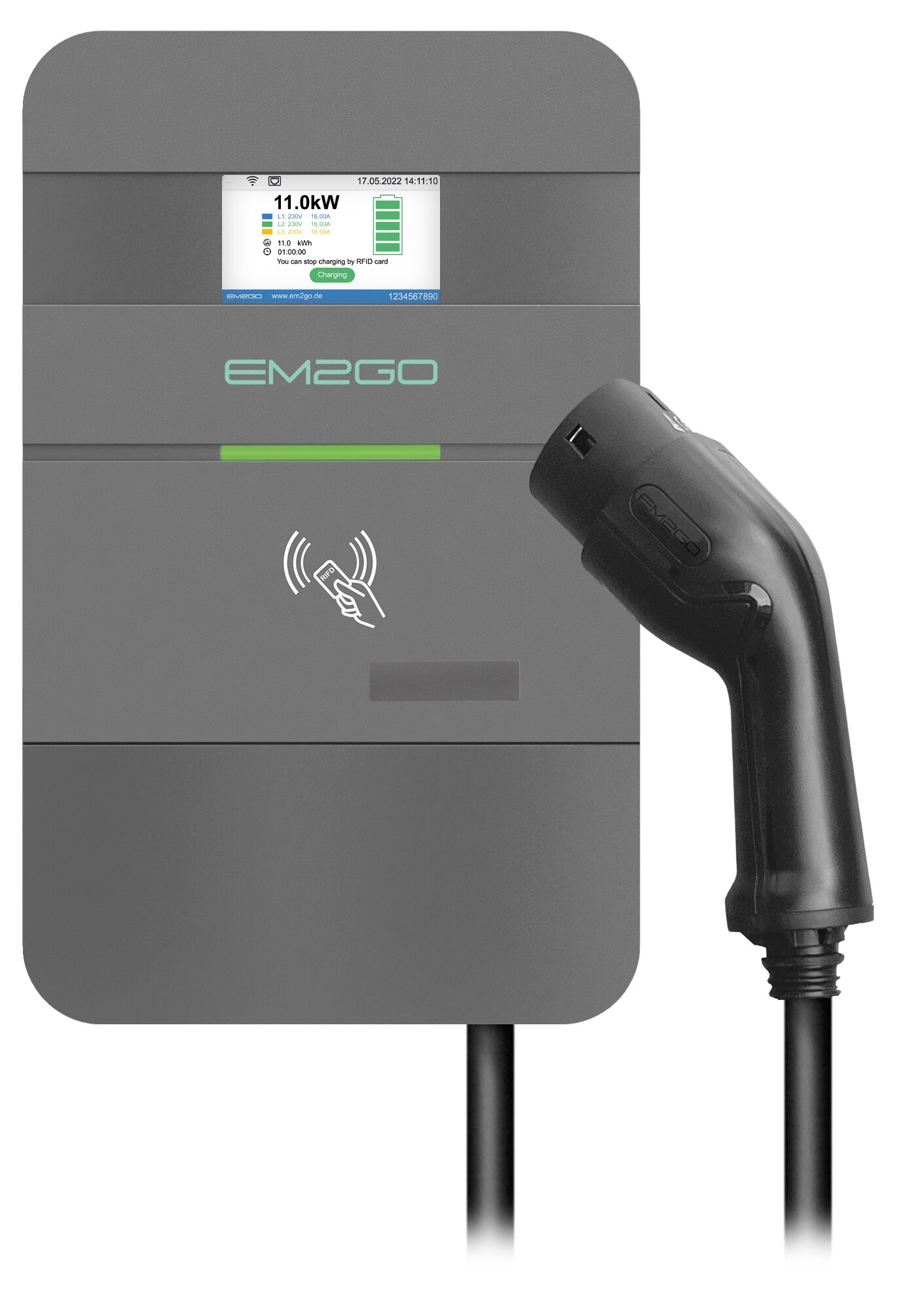 EM2GO AC Wallbox Pro Power 22kW Basic 