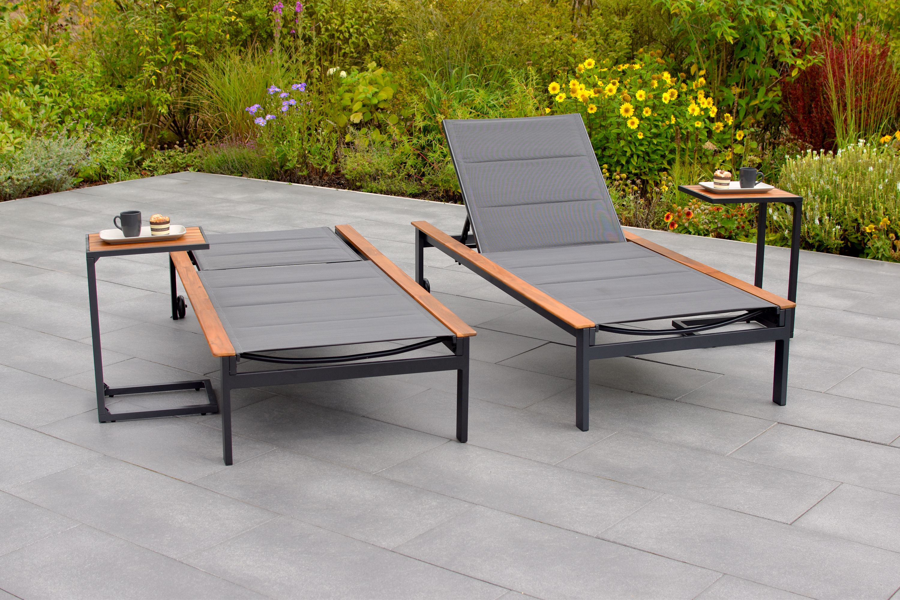 Merxx Paxos Liegen Set 4tlg 