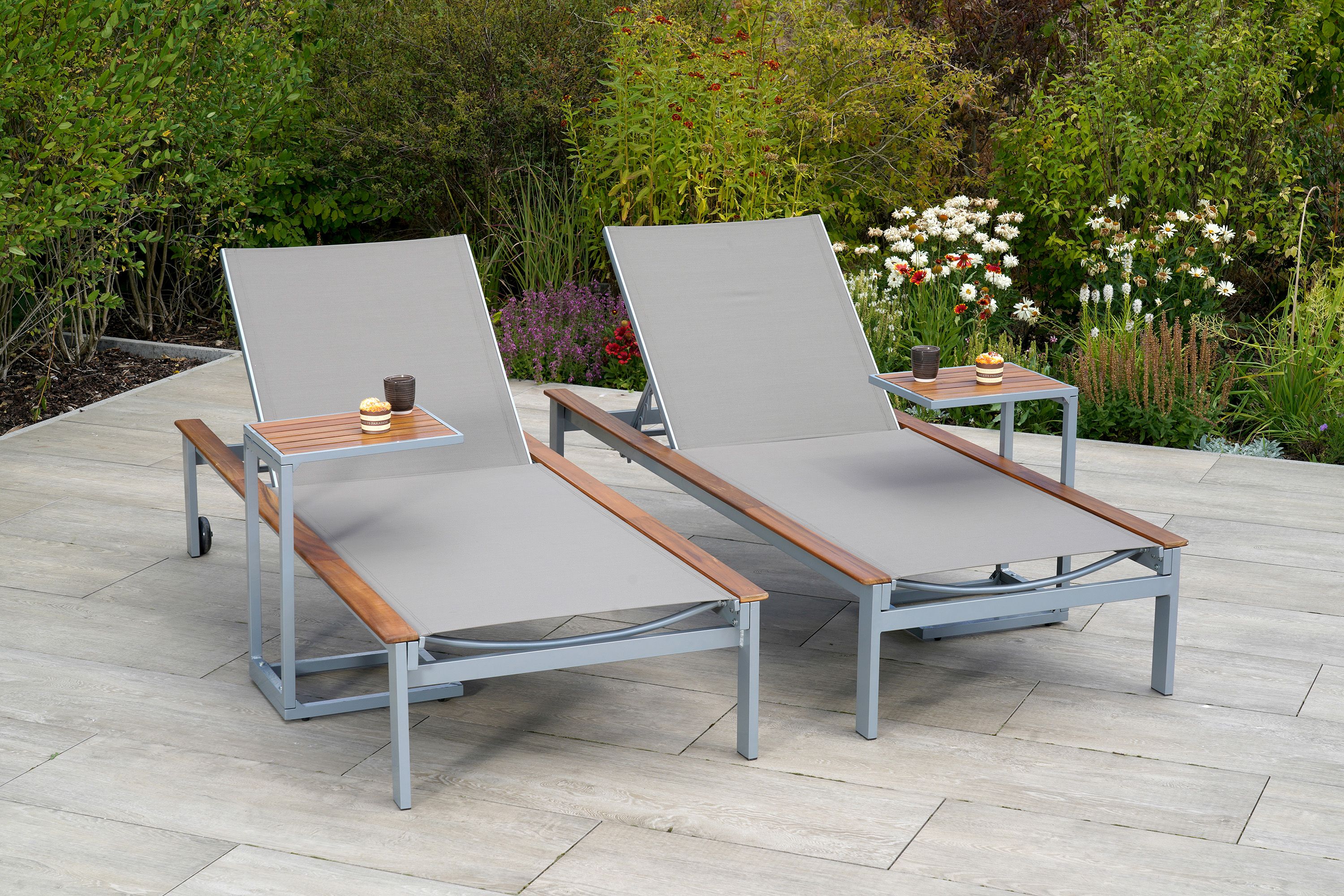 Merxx Naxos Liegen Set 4tlg. 