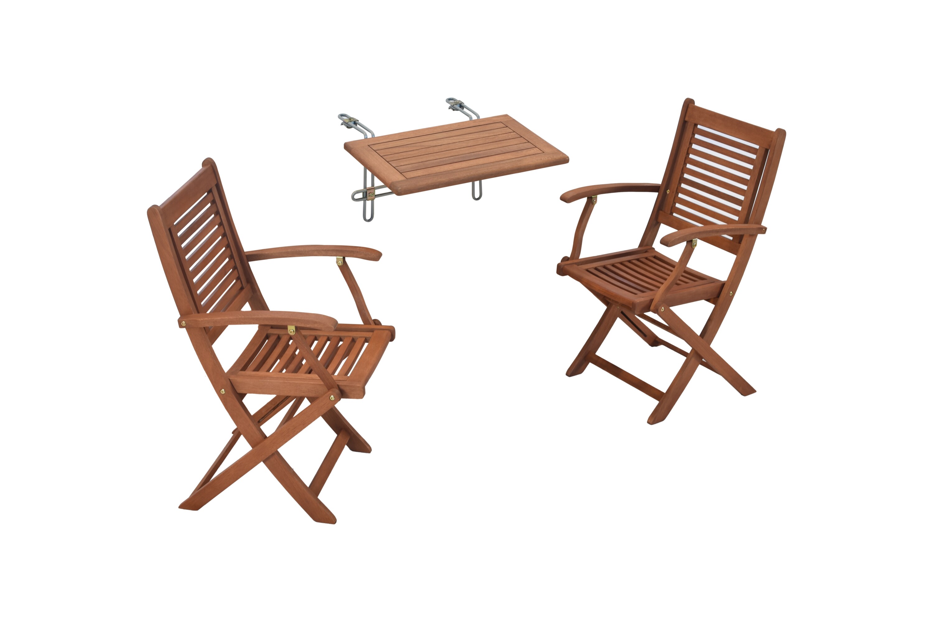 Merxx Cordoba Set 3tlg. Balkonh&auml;ngetisch 