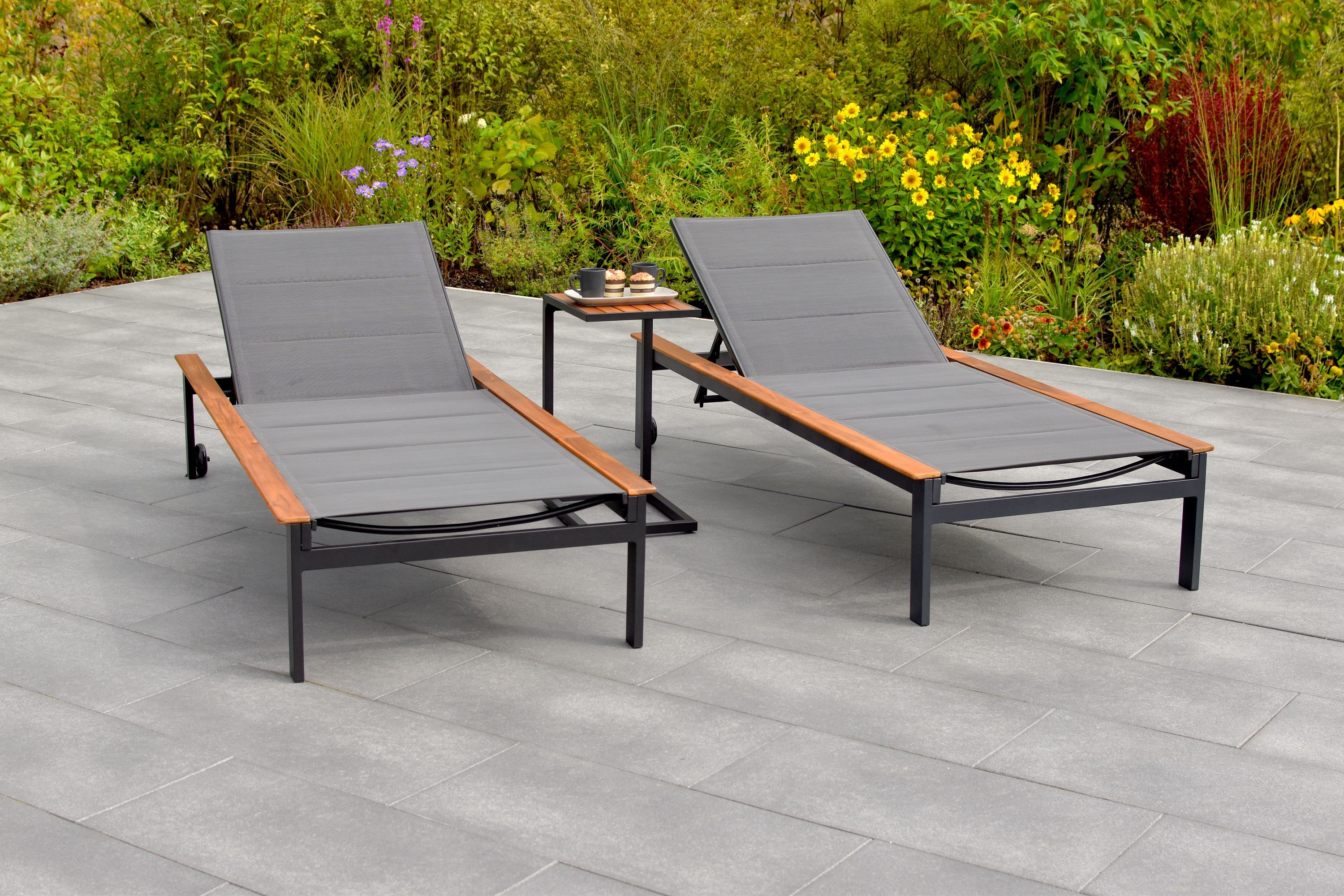 Merxx Paxos Liegen Set 3tlg. 