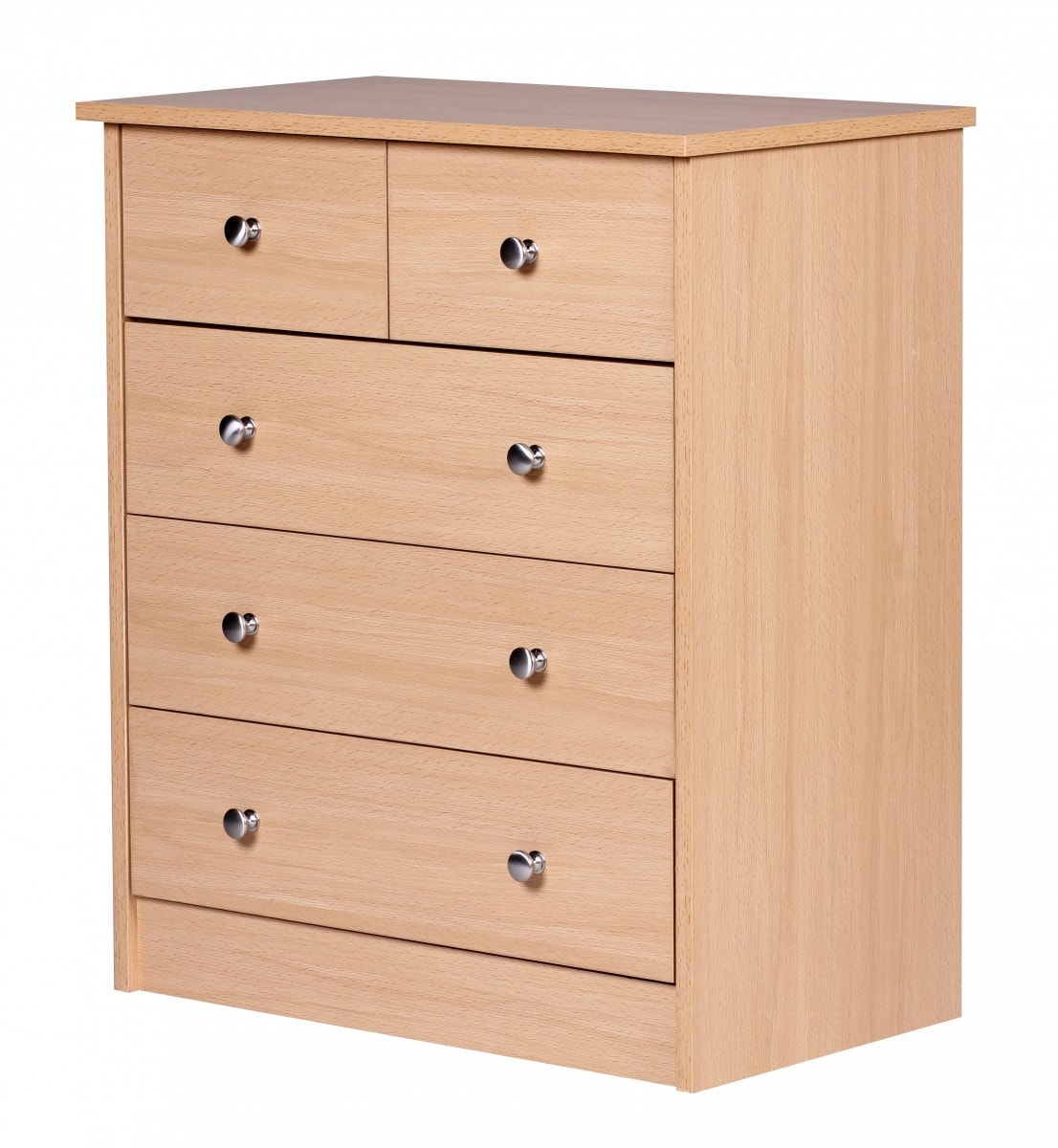WOHNLING Kommode Buche 60 x 70 x 35 cm Sideboard Anrichte mit 5 Schubladen bei Marktkauf online bestellen