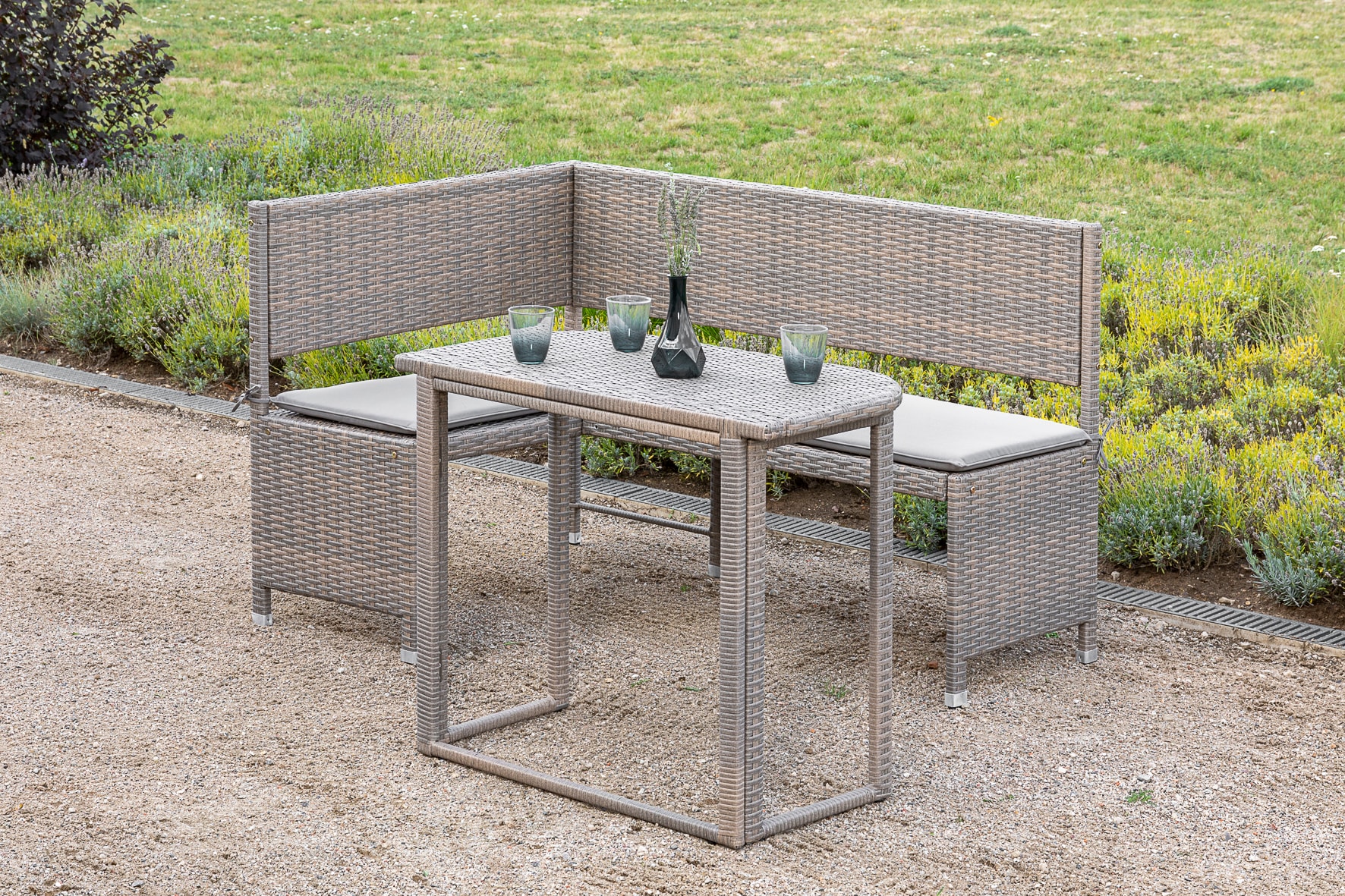 Merxx Eckbank Set Klappentisch 