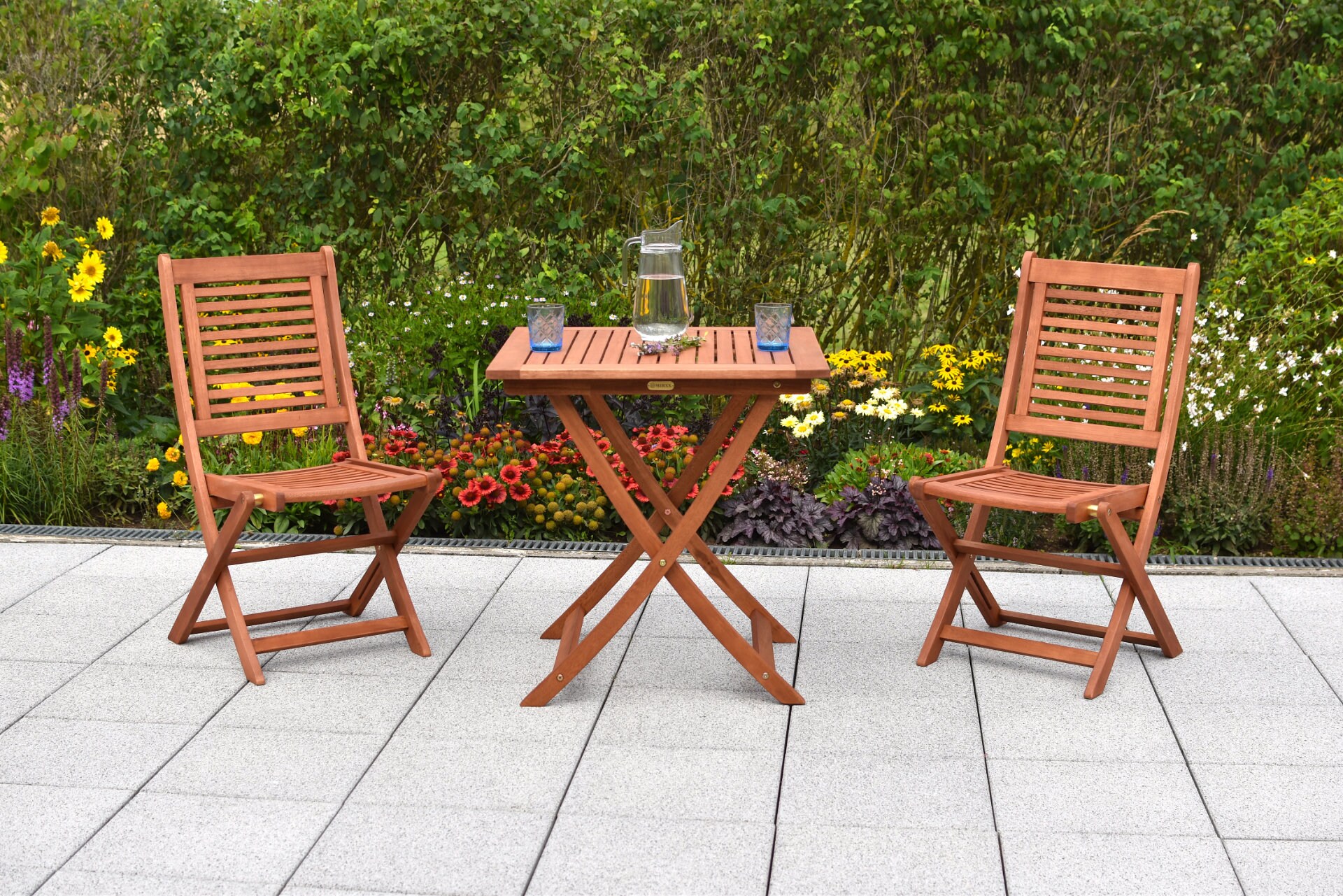 Merxx Cordoba Set 3tlg. Klapptisch 