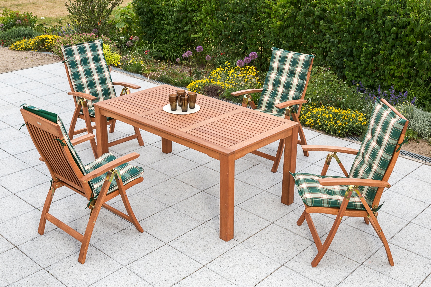 Merxx Comodoro Set 9tlg. Tisch 170x90 cm 