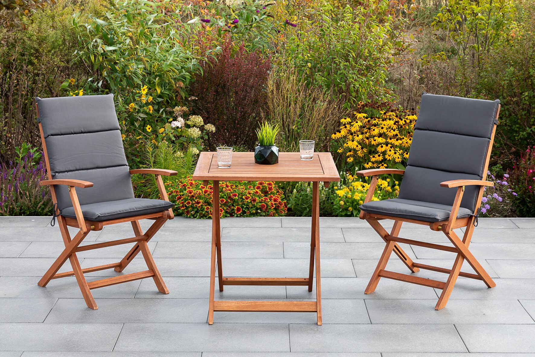 Merxx Comodoro Set 5tlg. Klapptisch 