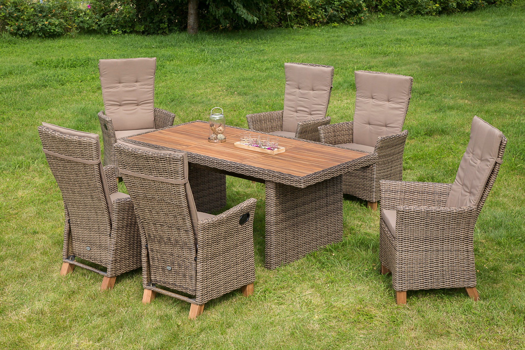 Merxx Toskana Set 13tlg. Tisch 185x90 cm 