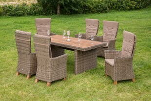 Merxx Toskana Set 13tlg. Tisch 185x90 cm 