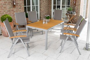 Merxx Naxos Set 7tlg. Tisch 150x90 cm 