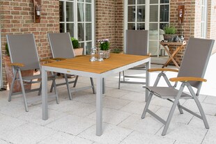 Merxx Naxos Set 5tlg. Tisch 150x90 cm 