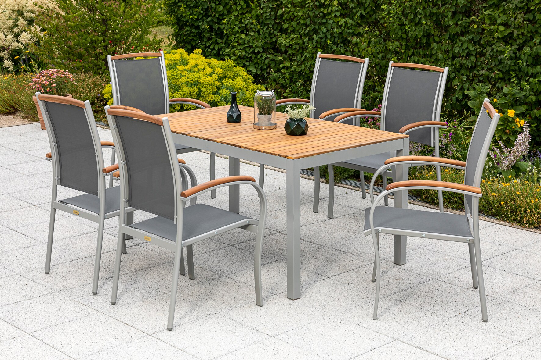 Merxx Siena Set 7tlg. Tisch 150x90 cm 