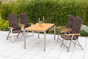 Merxx Keros Set 9tlg. Tisch 150x90 cm 