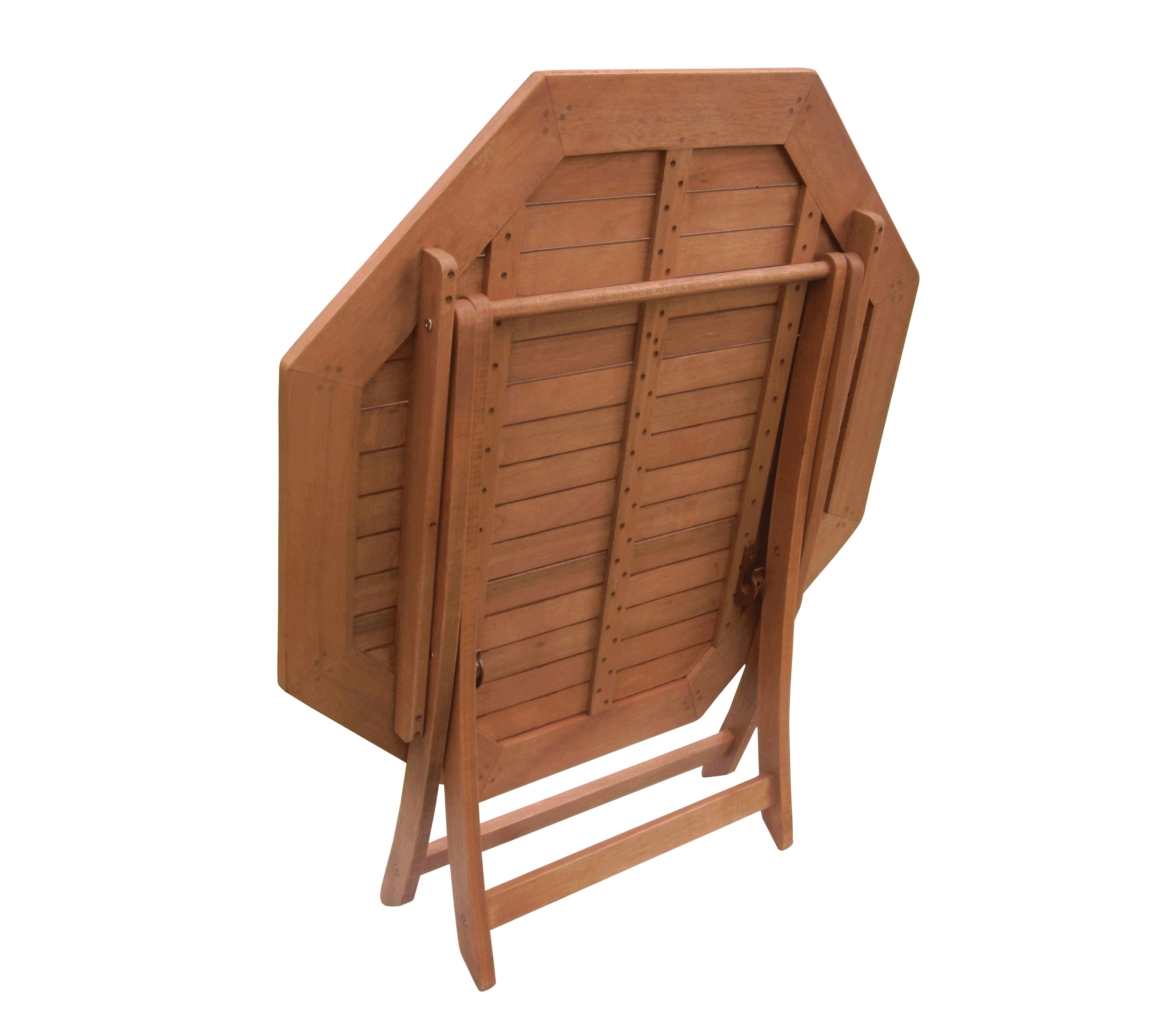 Merxx Klapptisch &Oslash; 110 cm, Eukalyptus 