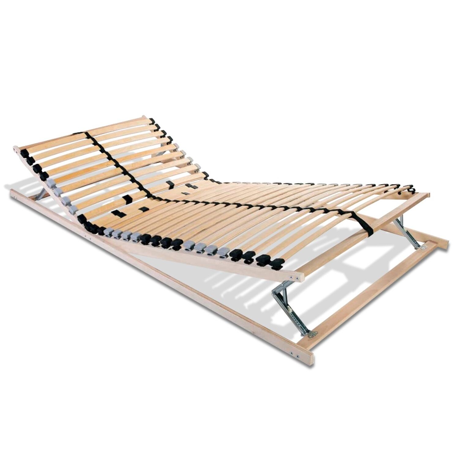 Coemo 7 Zonen Lattenrost Ergo KF mit Kopf- & Fu&szlig;teilverstellung 90x200cm 