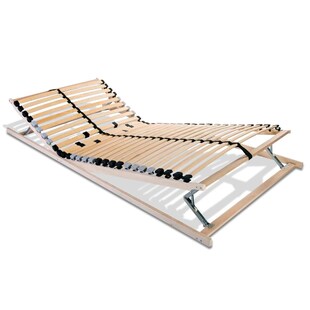 Coemo 7 Zonen Lattenrost Ergo KF mit Kopf- & Fußteilverstellung 80x200cm 