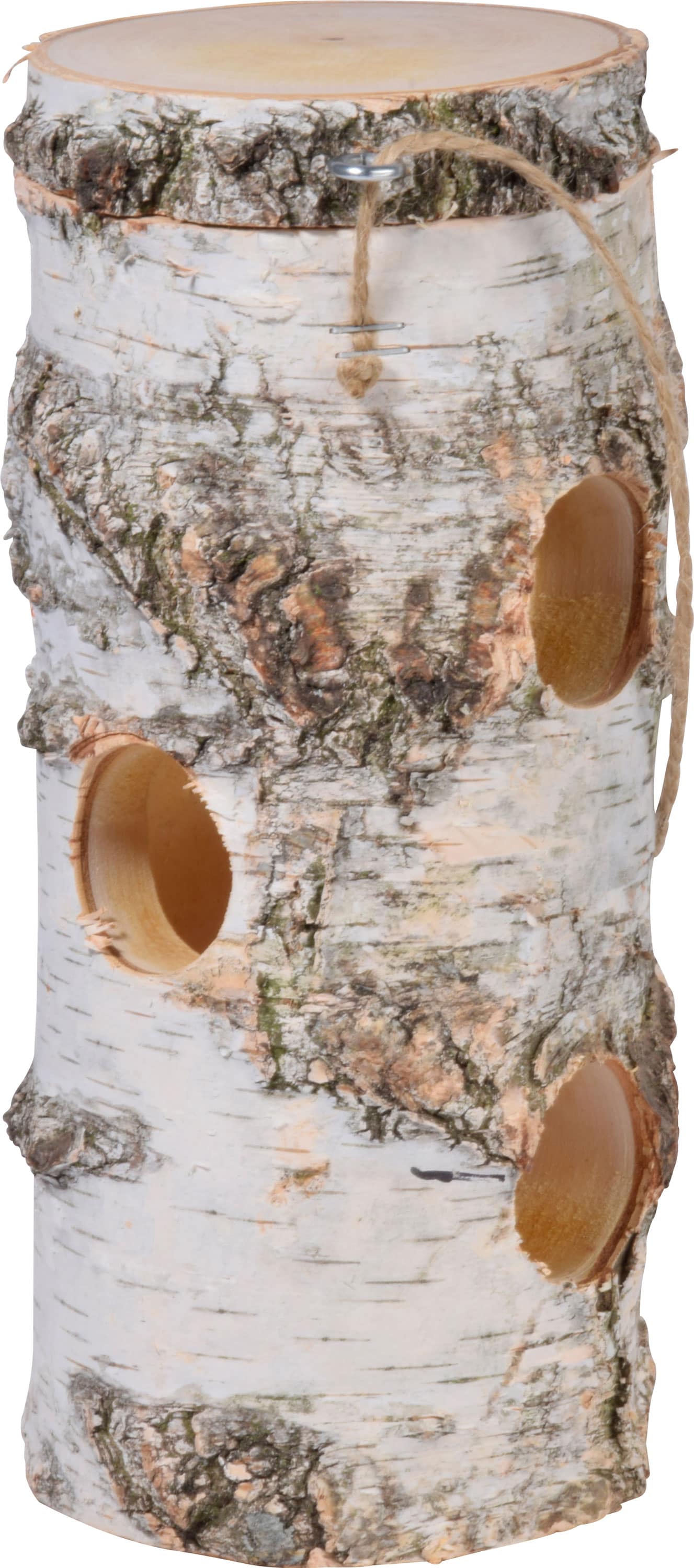 dobar Meisenkn&ouml;delhalter aus Birkenholz 