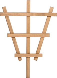 dobar Blumentopf-Rankhilfe 4er Set,Gr. L 