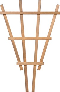 dobar Blumentopf-Rankhilfe 4er Set,Gr XL 