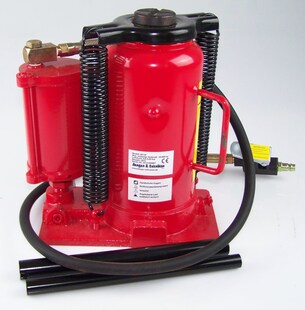 Berger u. Schröter  Pneumatischer Wagenheber 20 Tonnen 