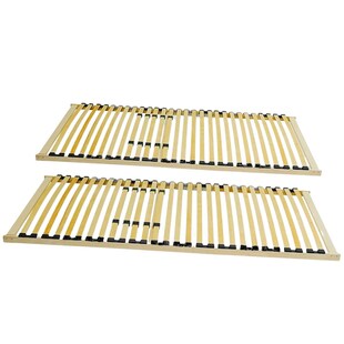 Coemo Partnerset 2 x Lattenrost XXL 90x200cm extra stabil 