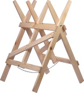 dobar Stabiler Sägebock aus Massivholz 