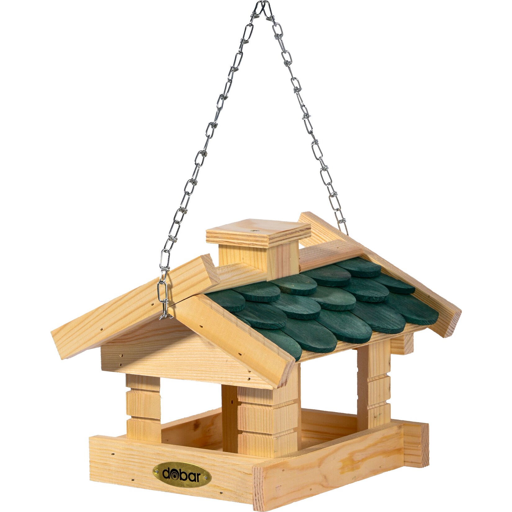 dobar Vogelfutterhaus mit Schindeldach