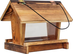 dobar Vogelfutterhaus geflammt 