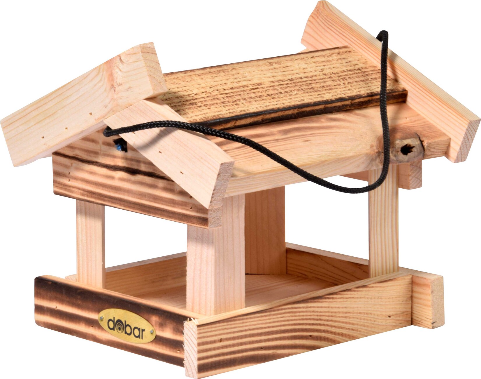 dobar Vogelfutterhaus geflammt