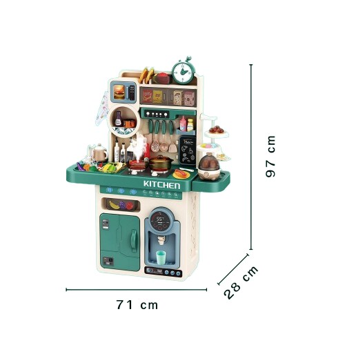 Coemo Kinderk&uuml;che Tony Spielk&uuml;che T&Uuml;RKIS mit viel Zubeh&ouml;r 