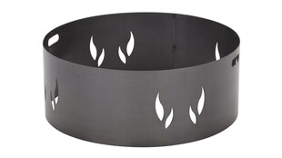 FARMCOOK Funkenschutz Feuerschale Feuerschalen Aufsetzer Flammenmotiv Ø  59 CM 