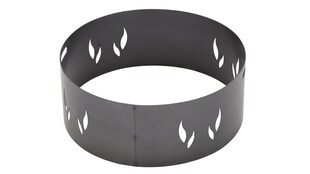 FARMCOOK Funkenschutz Flammenmotiv Feuerschale Feuerschalen Aufsetzer Ø 79 cm 