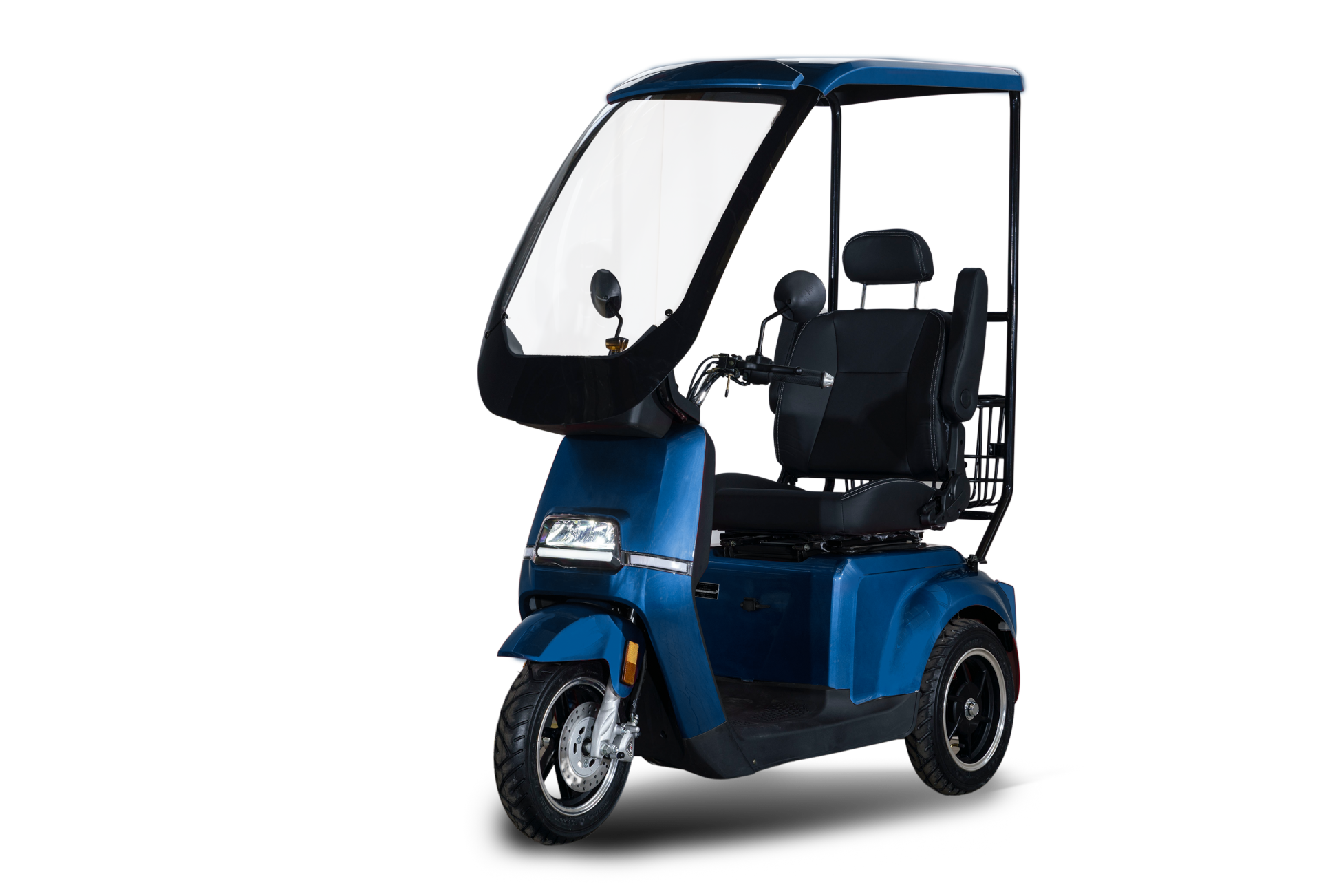 Stormborn R5 Elektro-Dreiradroller 25 km/h - rot - mit Dach 