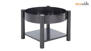 FARMCOOK FEUERSCHALE  PAN 33 Ø 80 zerlegt  Feuerstelle 