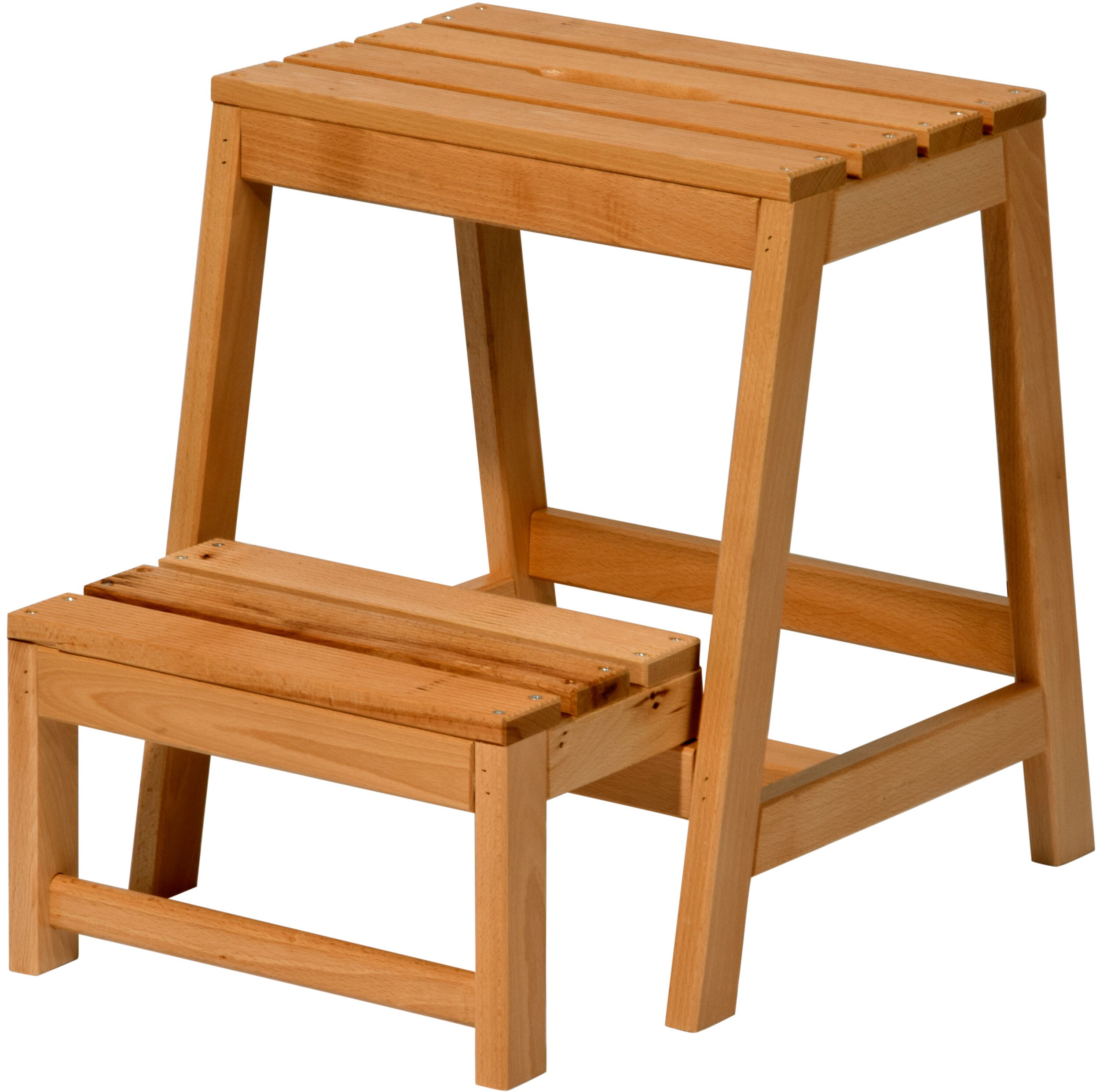 dobar Multifunktions-Hocker, naturbraun 