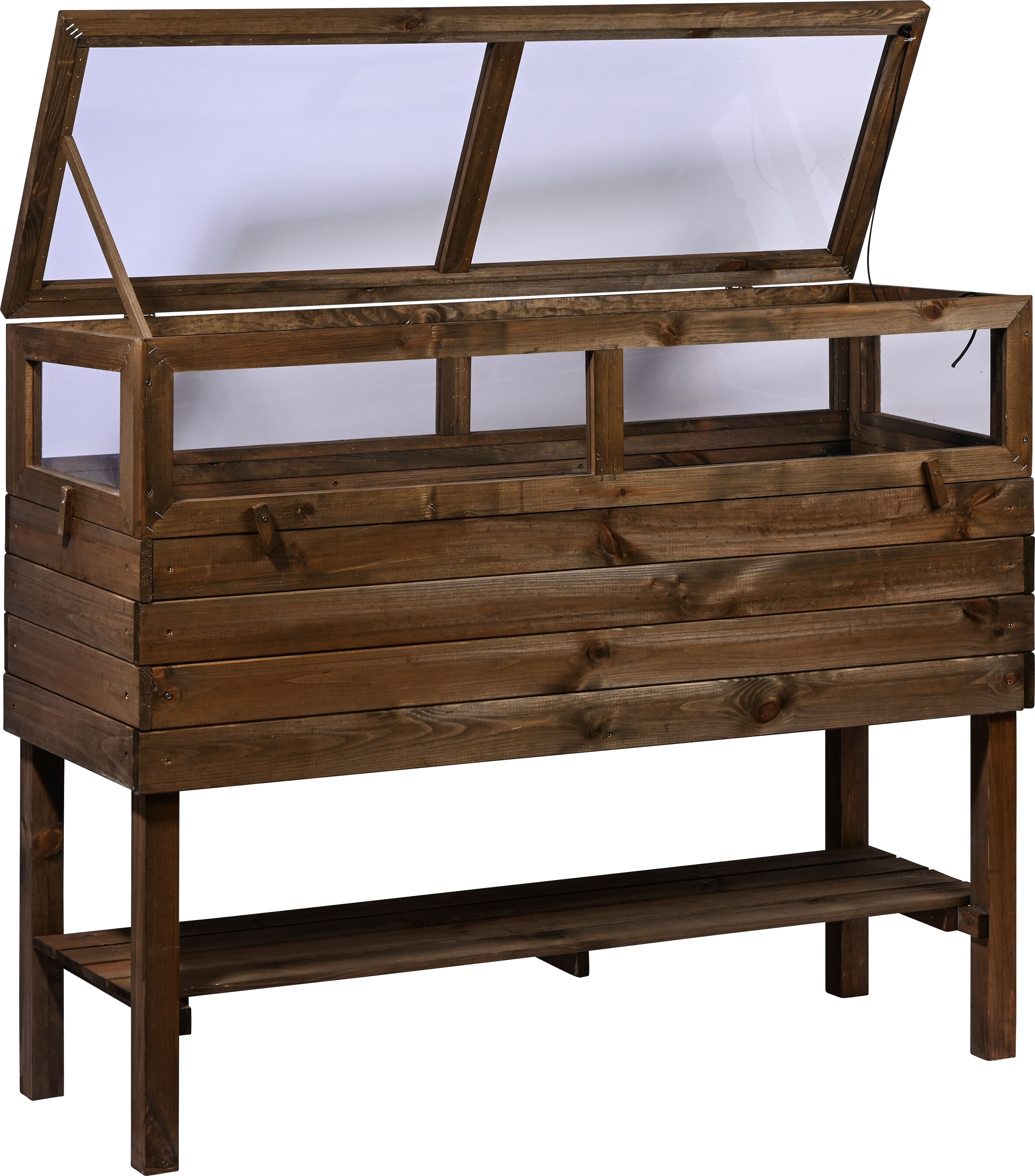 dobar Gro&szlig;es Hochbeet mit Ablage 