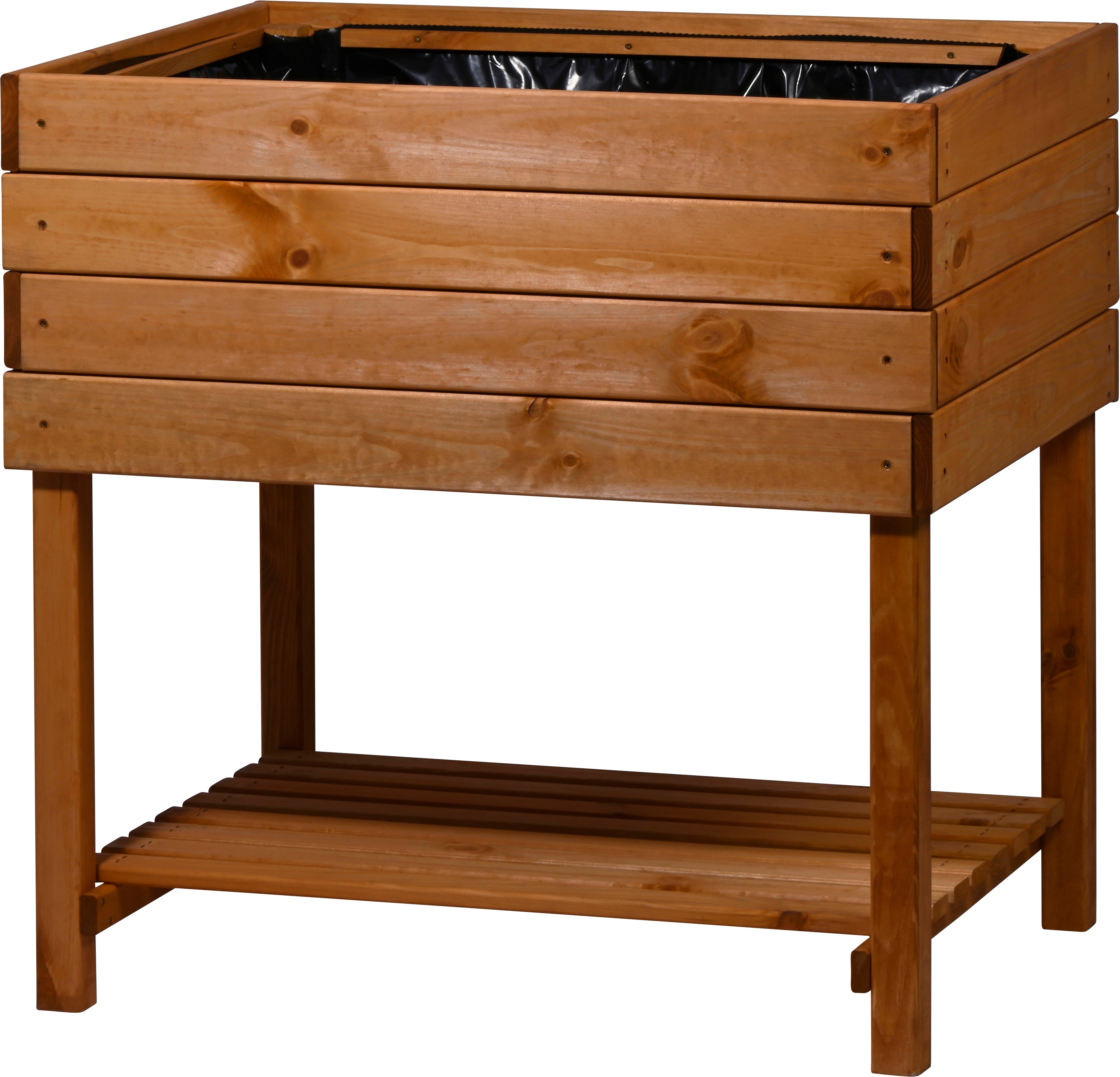 dobar Hochbeet Kubus 2.0 Braun 