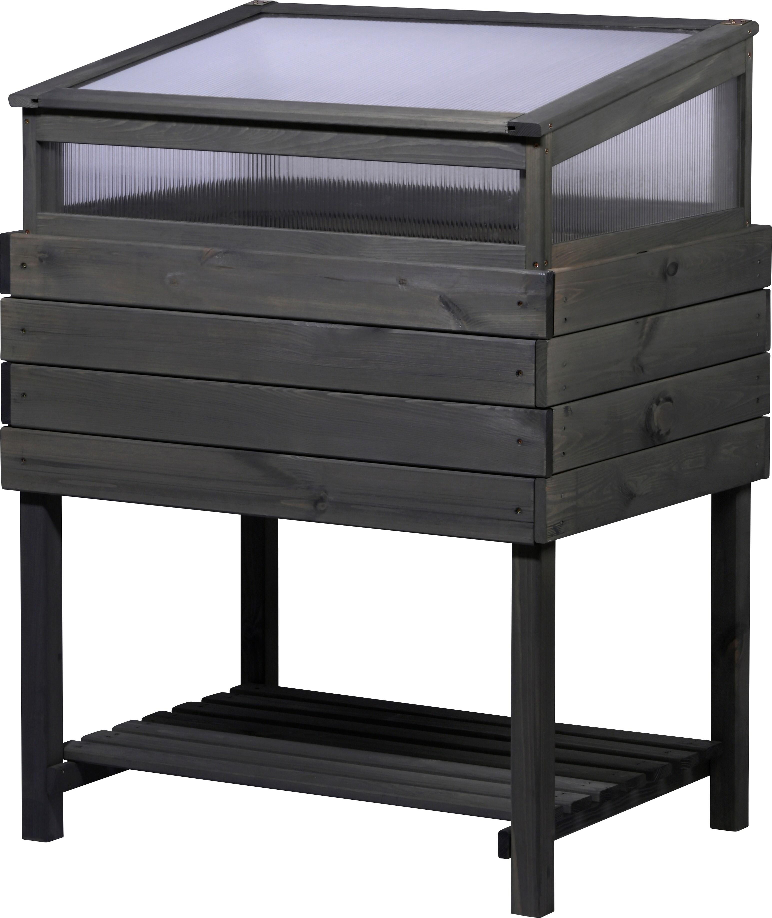 dobar Hochbeet Kubus 2.0 Anthrazit 