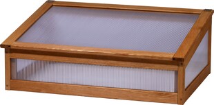 dobar Frühbeetaufsatz für Kubus 2.0 braun 