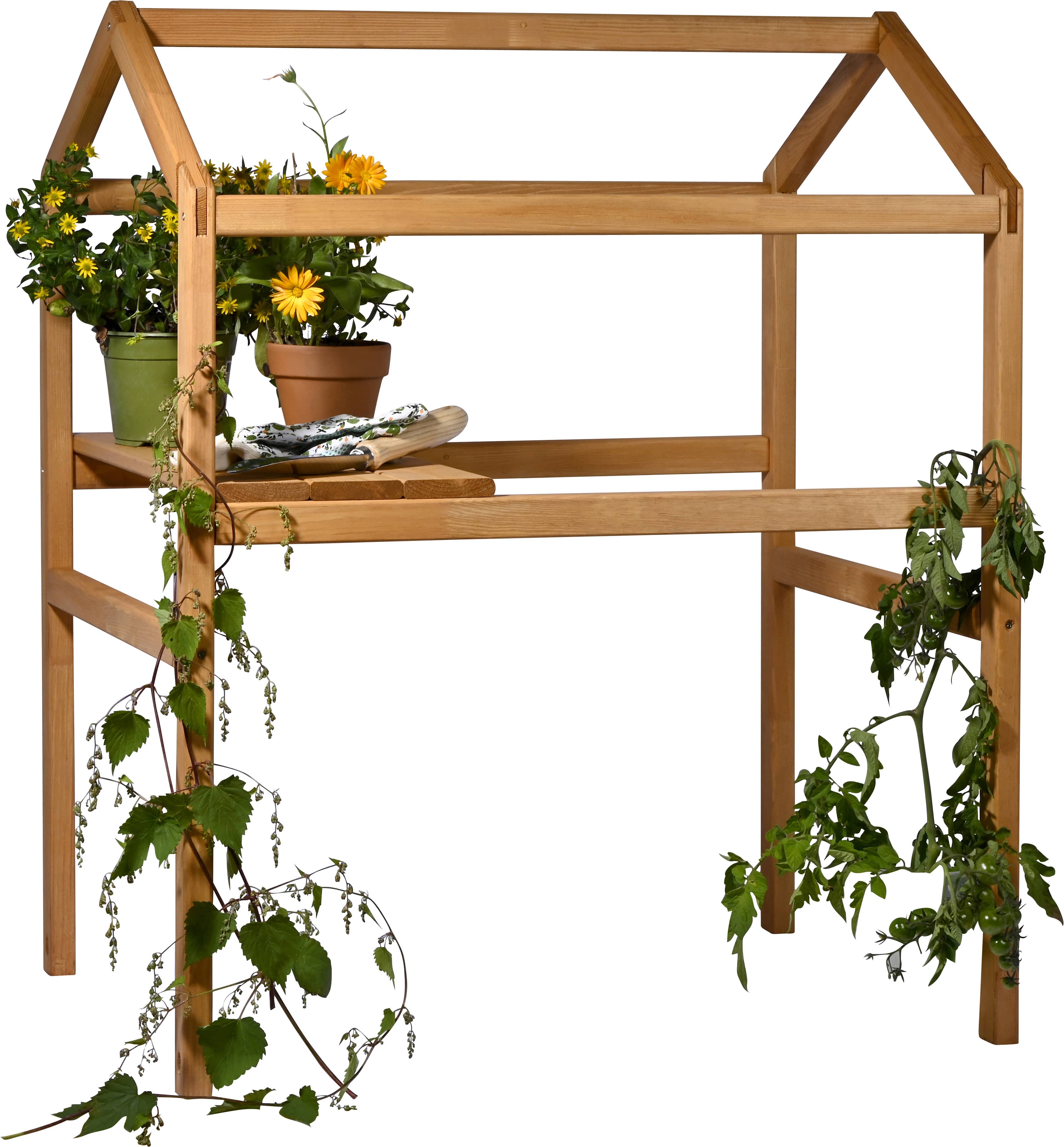 dobar Pflanzturm-Aufsatz f&uuml;r Kubus 2.0 natur 