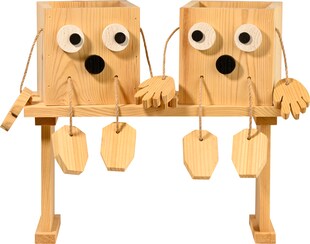 dobar Kräutertopf Blumentopf Pflanzkaste 