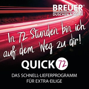 Breuer Duschrückwand 1500x2550 Hochglanz Stein anthrazit  Dekor 