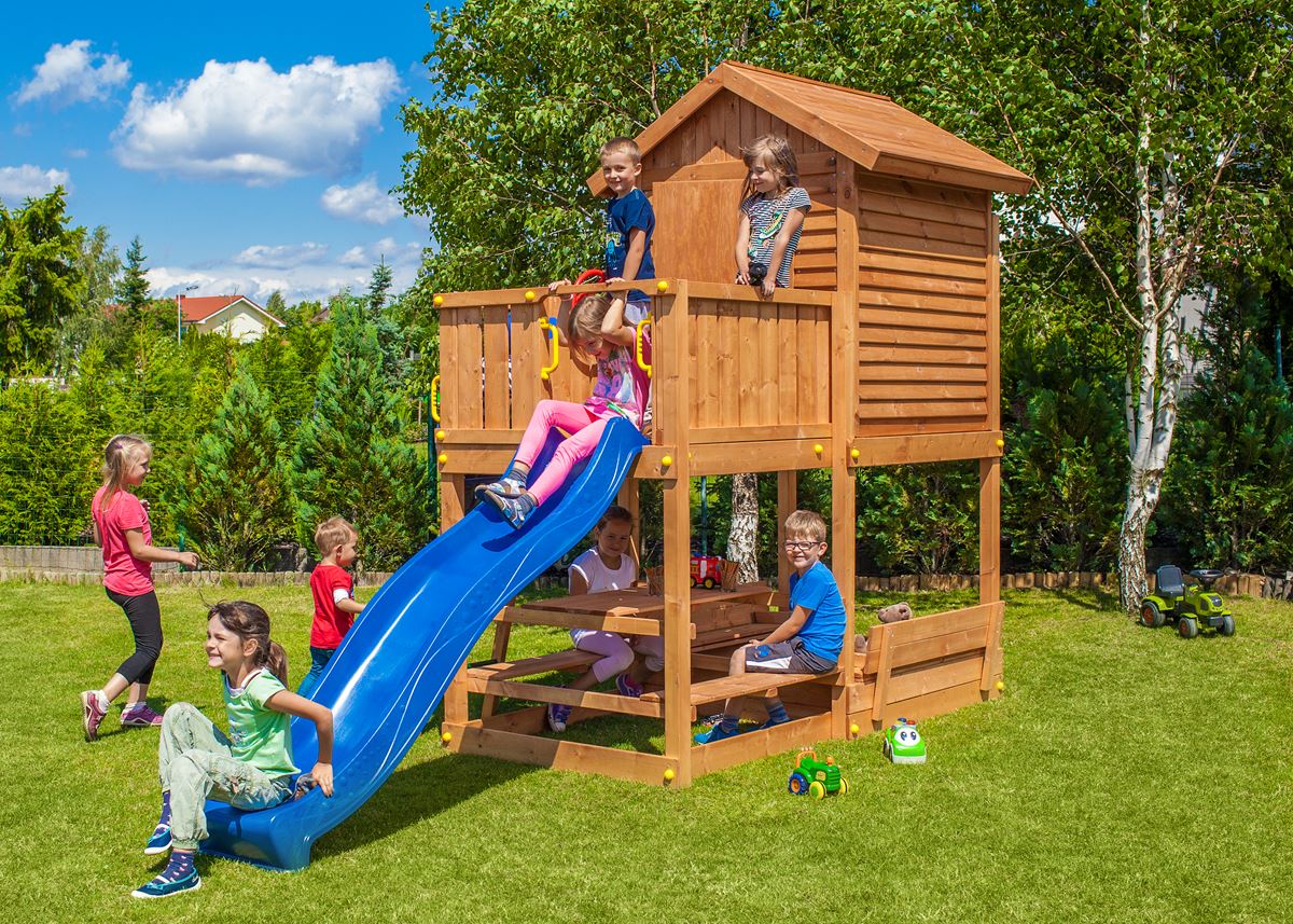 FUNGOO Spielturm Kletterger&uuml;st My_HOUSE in versch. Ausf&uuml;hrungen 