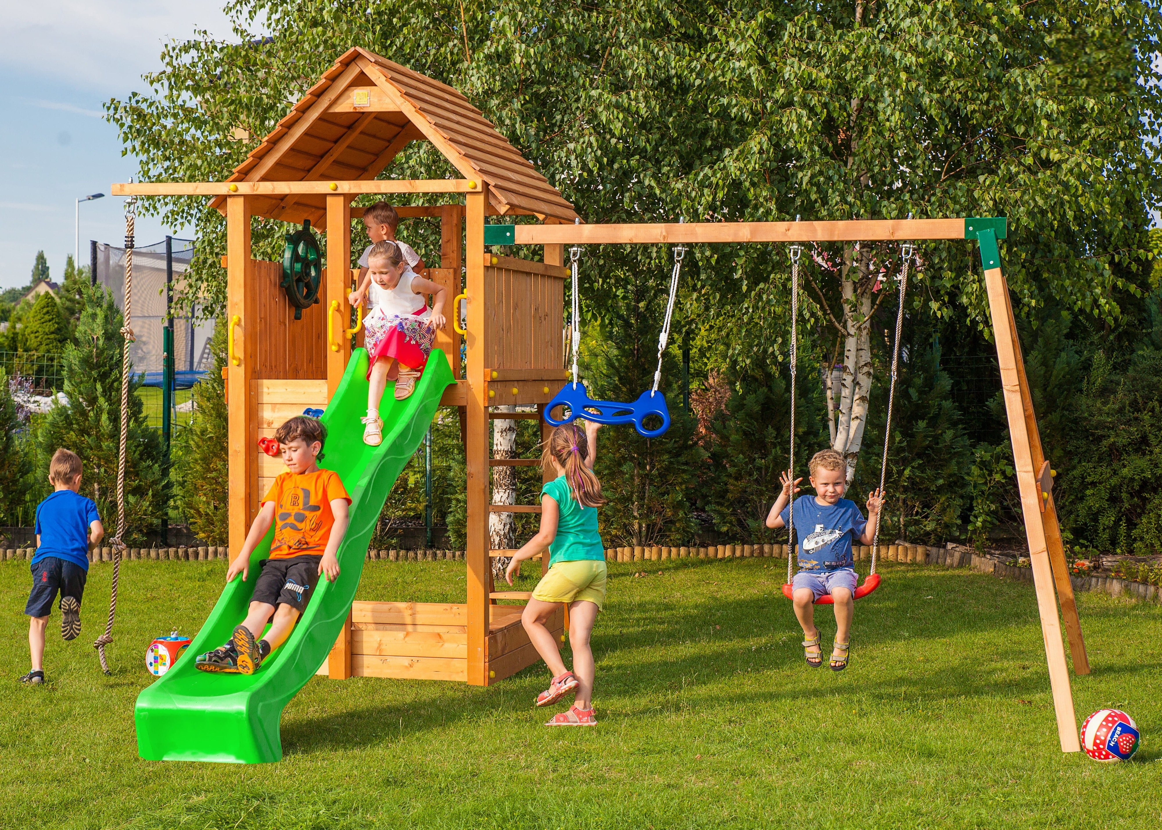 FUNGOO Spielturm Kletterger&uuml;st FORTRESS Move+ 