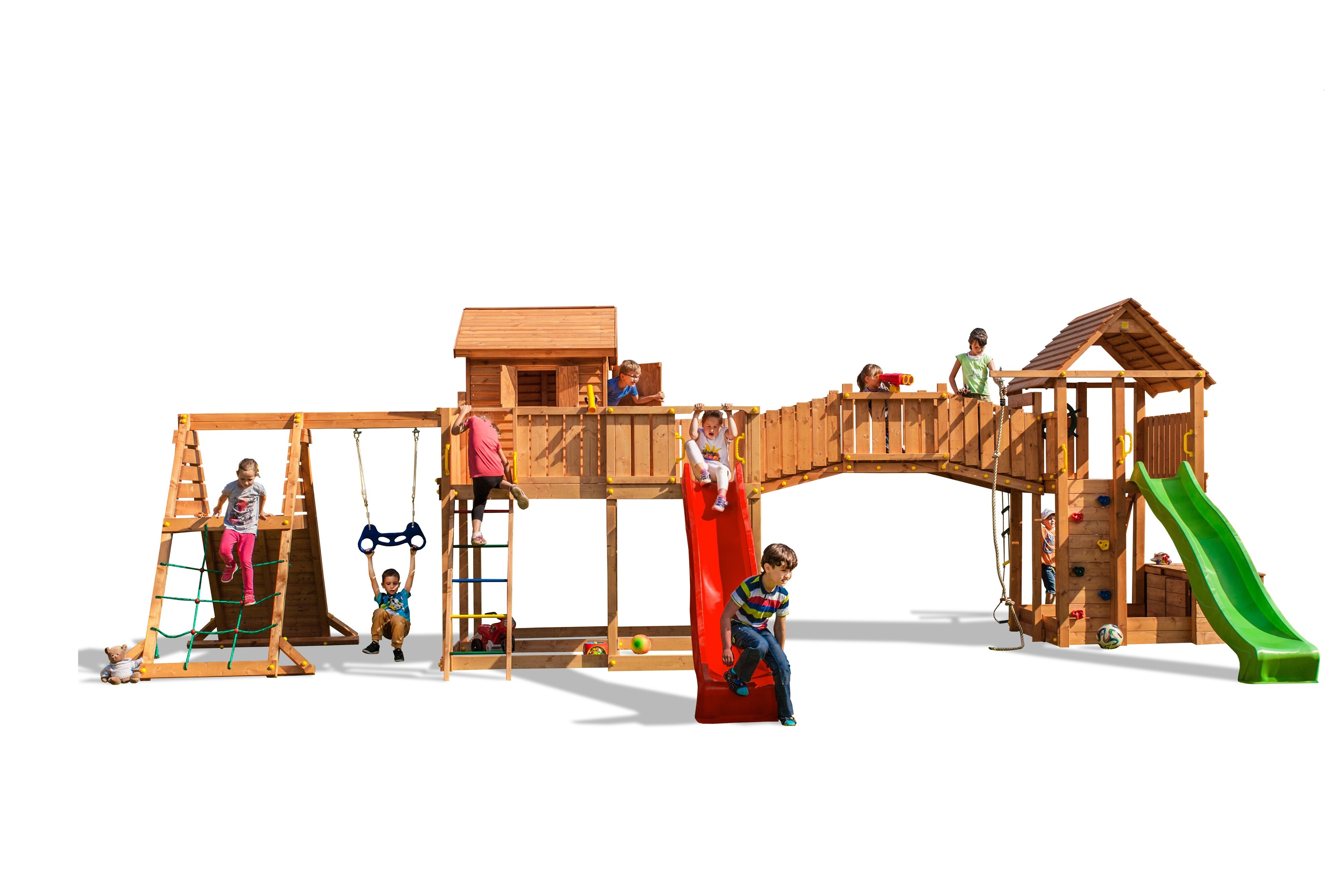 FUNGOO MAXI SET Spielturm Kletterger&uuml;st SPIDER LAND 