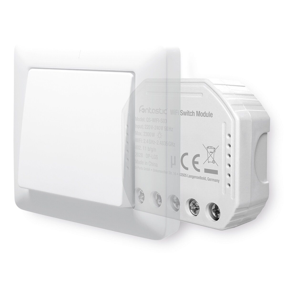 Fontastic Smart Home Unterputz Schalter 