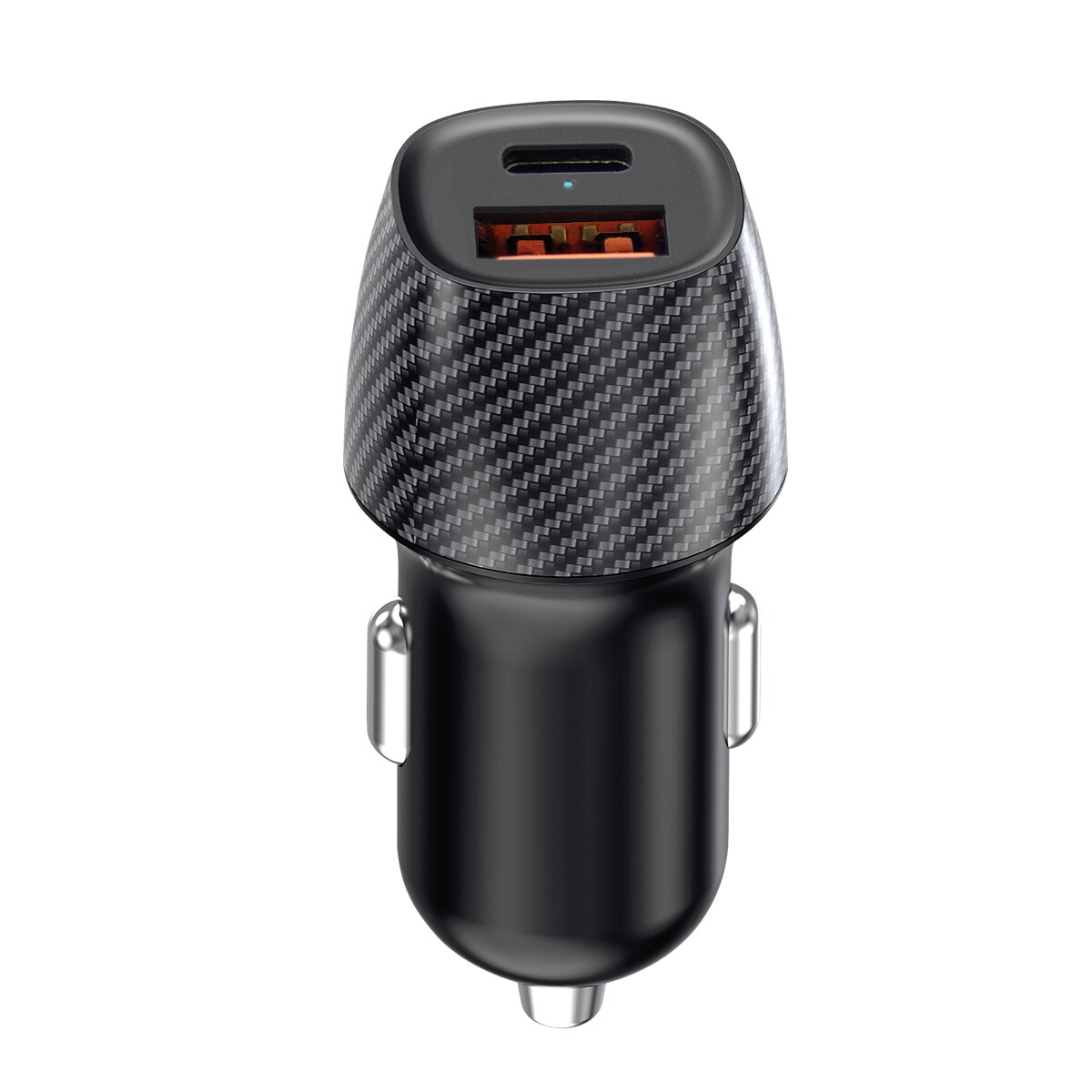 Fontastic Kfz-Ladeadapter &bdquo;Gran&ldquo; Fast Charge + Typ-C PD 20W 