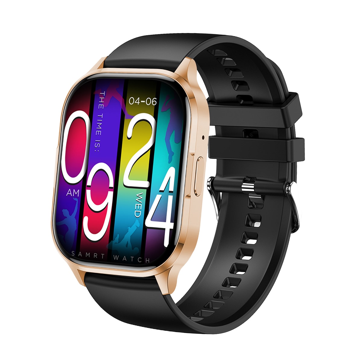 Fontastic Mento AMOLED Smartwatch mit 2.01&ldquo; Display gold 