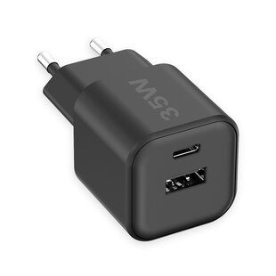 Fontastic USB Ultra Schnell-Reiselader Mini GaNto35 schwarz 