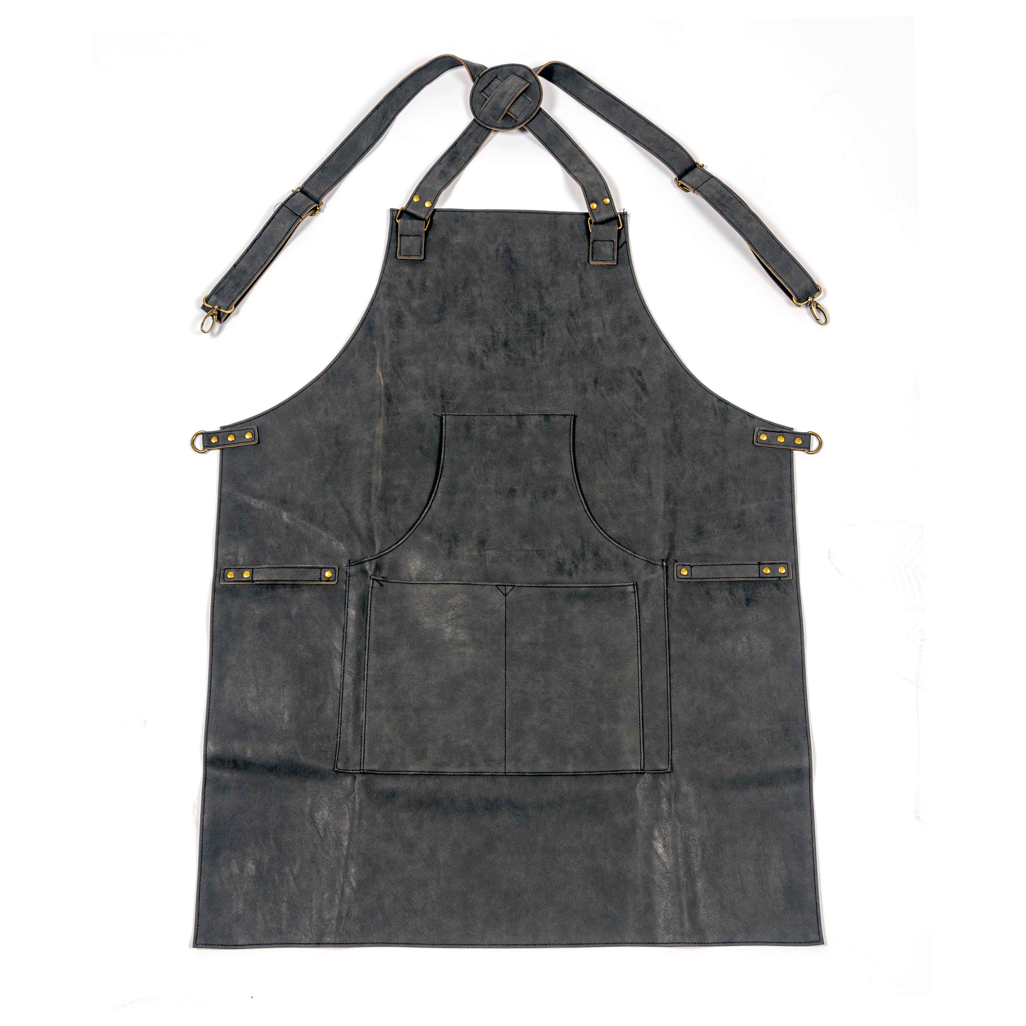 GrillXpert Kochsch&uuml;rze Grillsch&uuml;rze f&uuml;r M&auml;nner und Frauen Latzsch&uuml;rze in anthrazit oder braun 